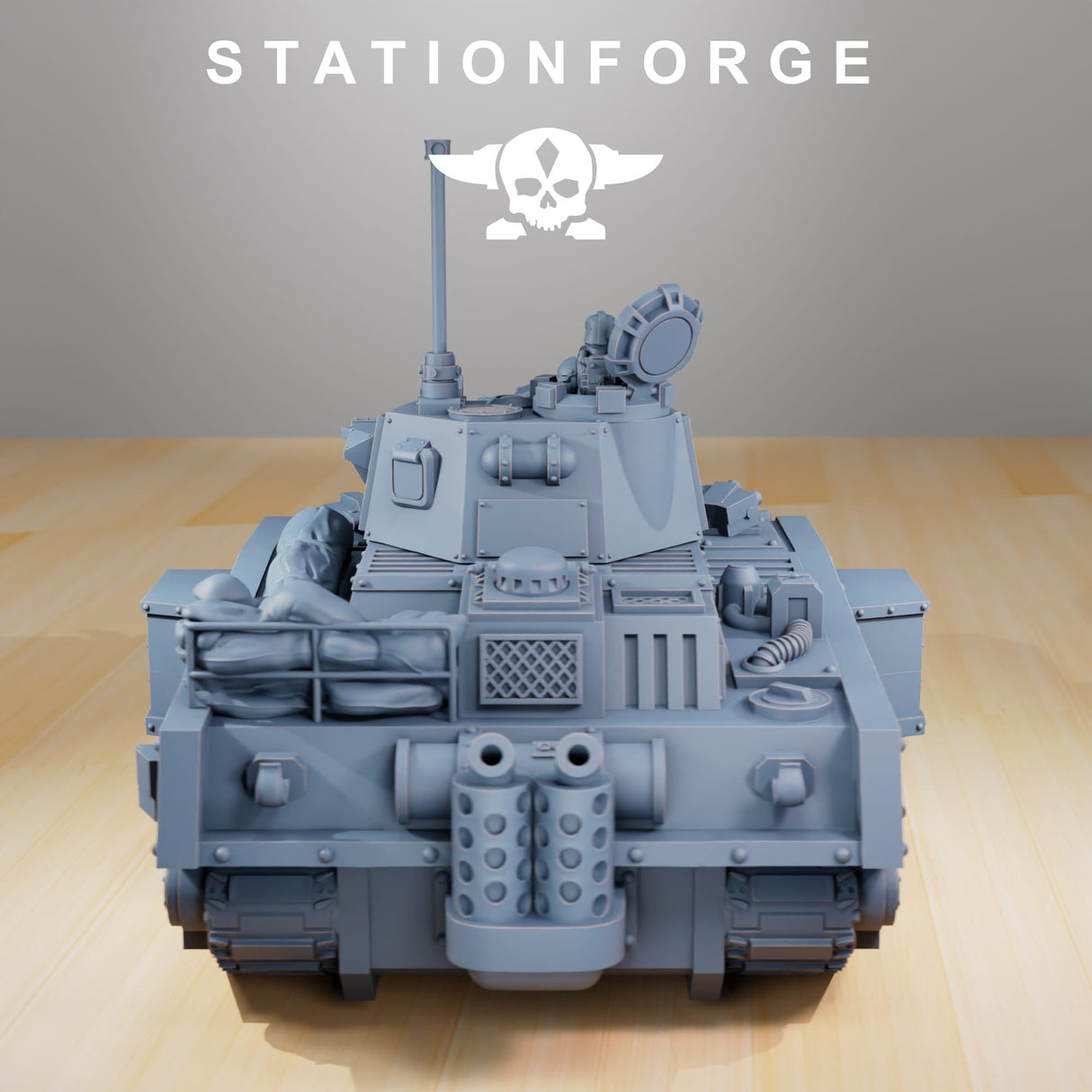 Tabletop Terrain Miniature GrimGuard - Battle Tank