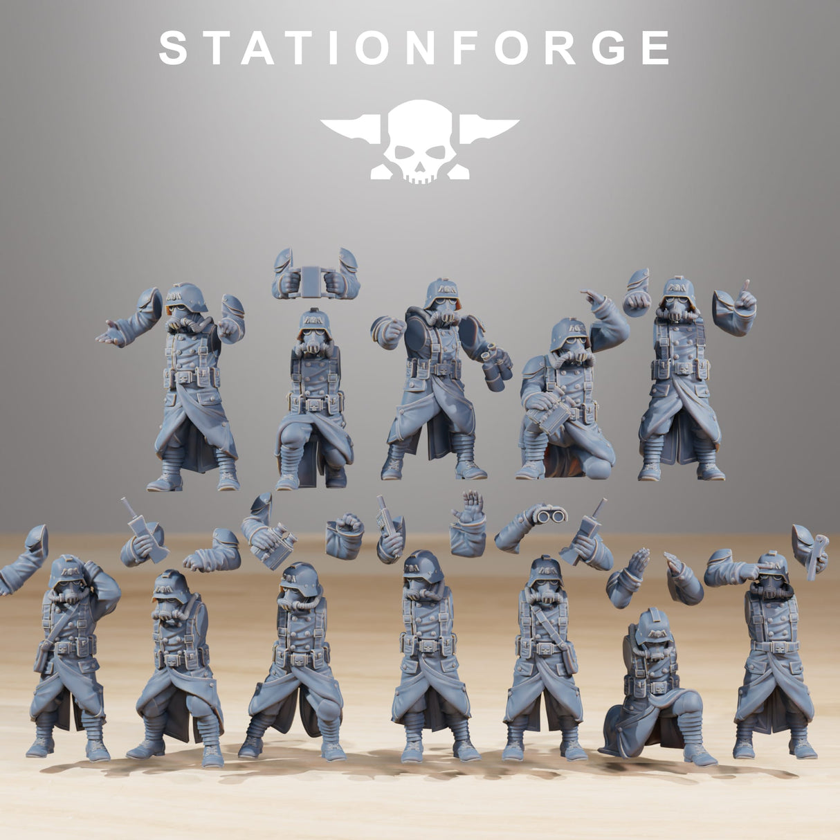 Tabletop Terrain Miniature GrimGuard Battle Weapons