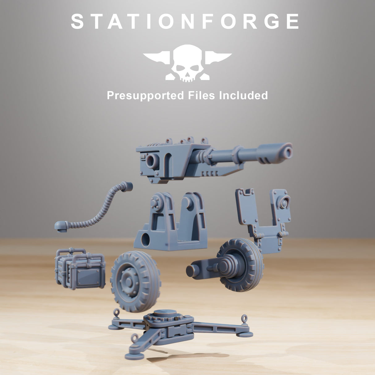 Tabletop Terrain Miniature GrimGuard Battle Weapons