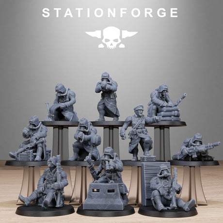 Tabletop Terrain Miniature GrimGuard Battlefront