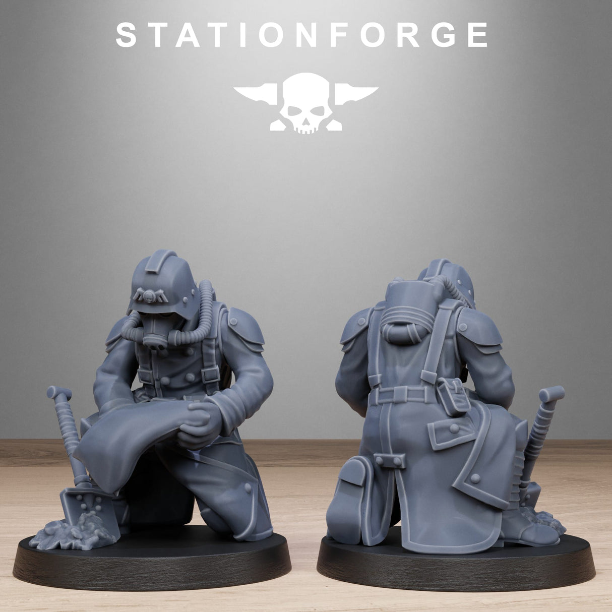 Tabletop Terrain Miniature GrimGuard Battlefront