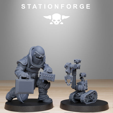 Tabletop Terrain Miniature GrimGuard Bomb Squad