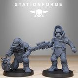 Tabletop Terrain Miniature GrimGuard Bomb Squad