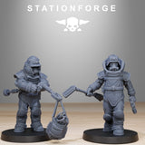 Tabletop Terrain Miniature GrimGuard Bomb Squad