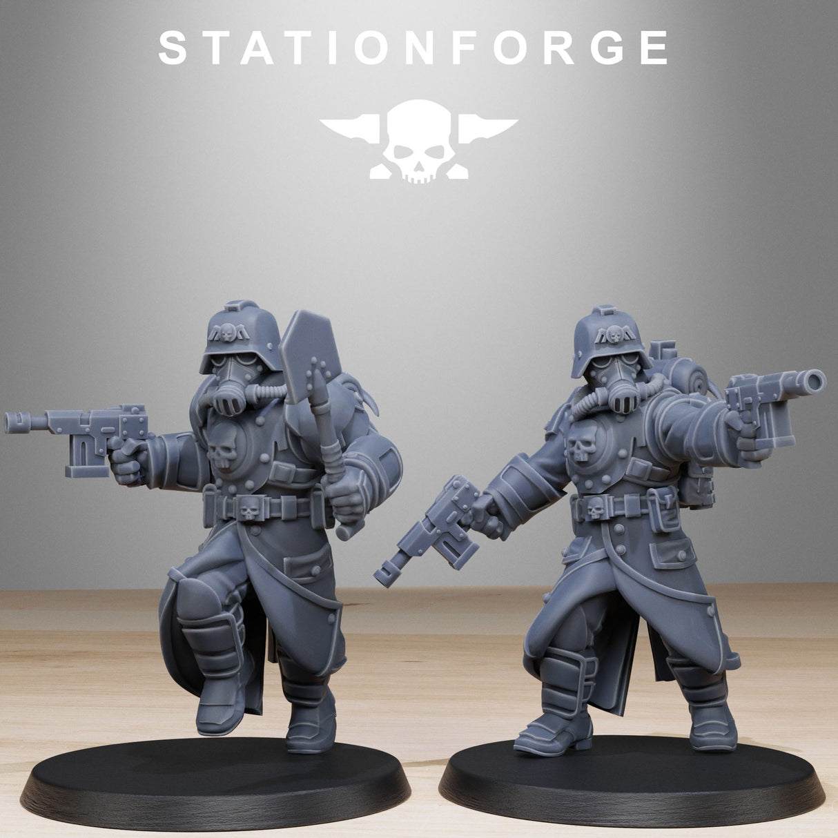 Tabletop Terrain Miniature GrimGuard Bombardiers