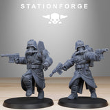 Tabletop Terrain Miniature GrimGuard Bombardiers