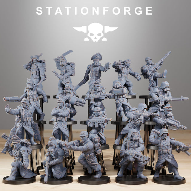 Tabletop Terrain Miniature GrimGuard Builder Kit