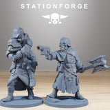 Tabletop Terrain Miniature GrimGuard Casualties