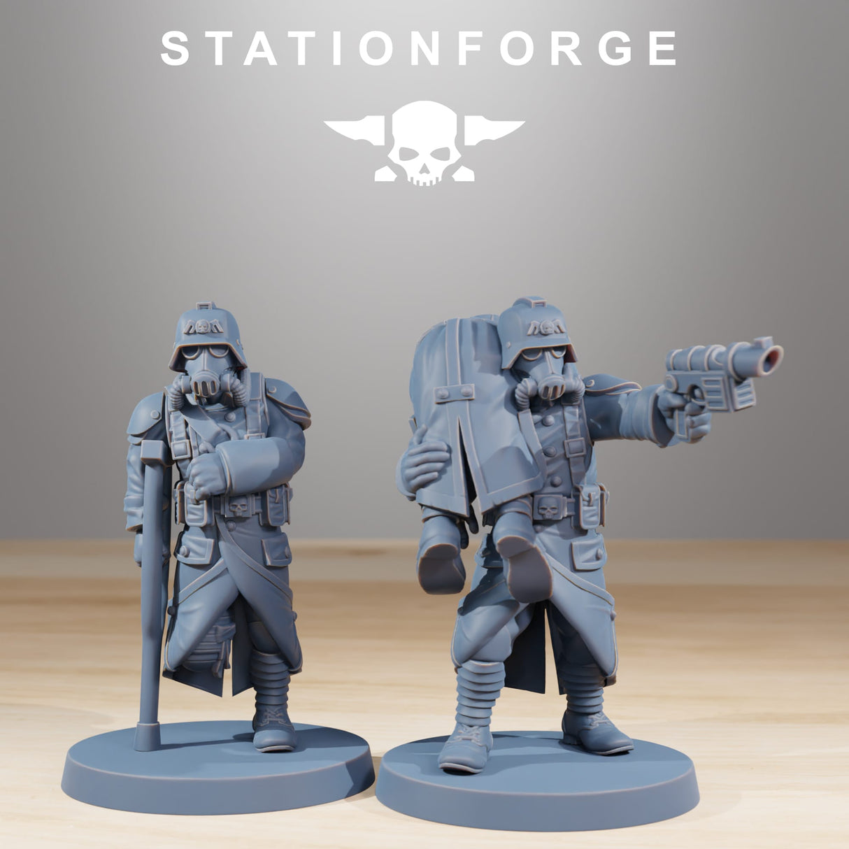 Tabletop Terrain Miniature GrimGuard Casualties