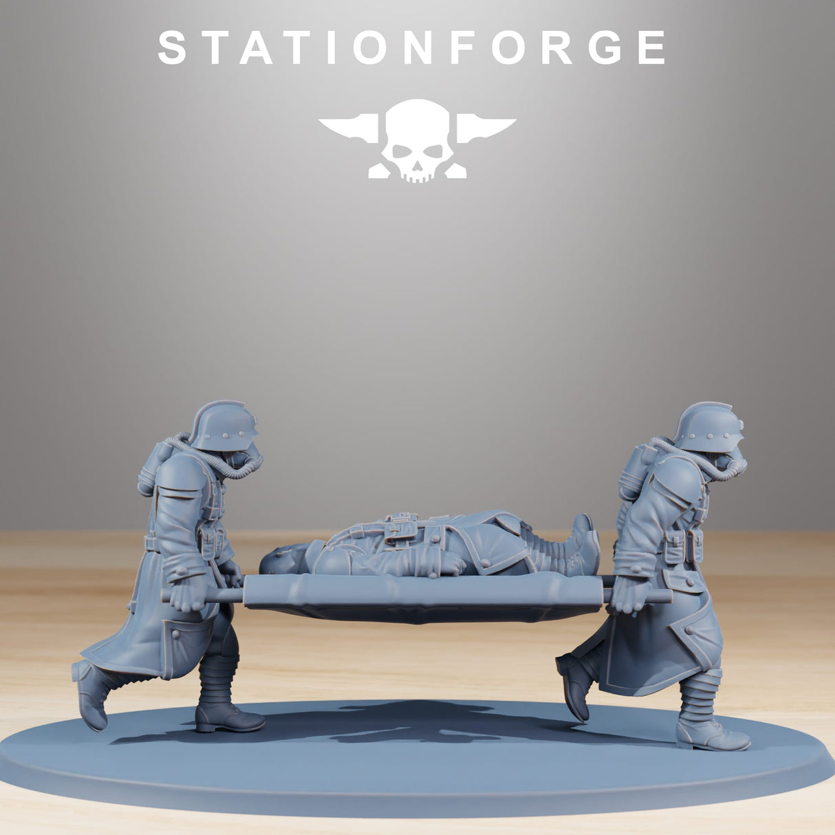 Tabletop Terrain Miniature GrimGuard Casualties