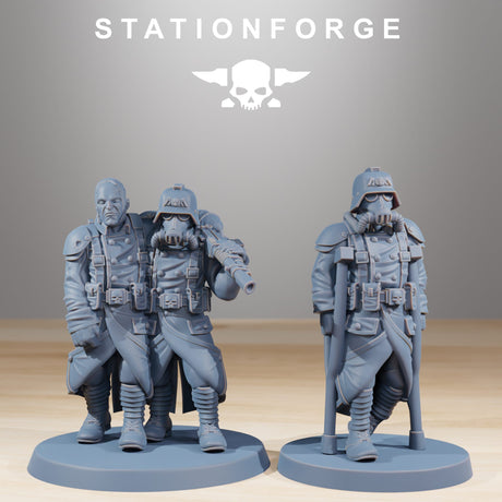 Tabletop Terrain Miniature GrimGuard Casualties