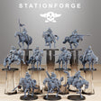Tabletop Terrain Miniature GrimGuard Cavalry