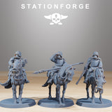 Tabletop Terrain Miniature GrimGuard Cavalry