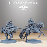 Tabletop Terrain Miniature GrimGuard Cavalry