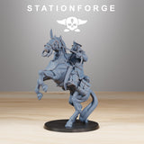 Tabletop Terrain Miniature GrimGuard Cavalry Captain