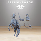 Tabletop Terrain Miniature GrimGuard Cavalry Captain