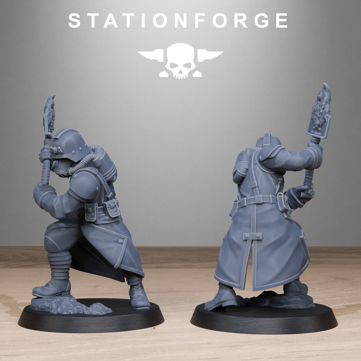 Tabletop Terrain Miniature GrimGuard Chill Squad