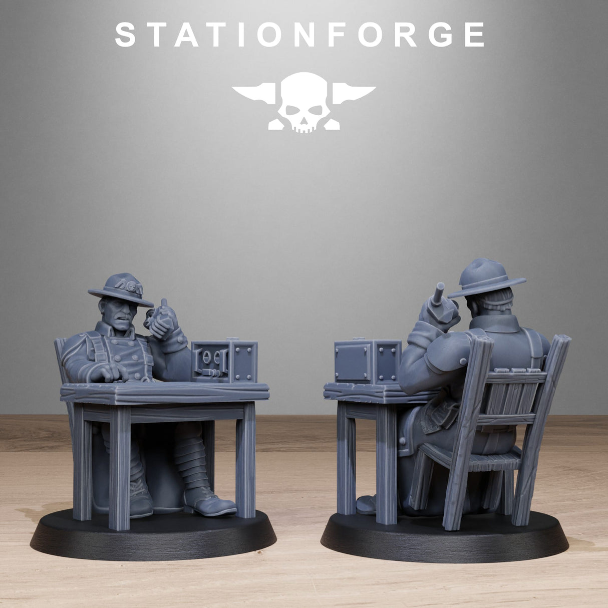 Tabletop Terrain Miniature GrimGuard Chill Squad