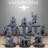 Tabletop Terrain Miniature GrimGuard Chill Squad