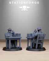 Tabletop Terrain Miniature GrimGuard Chill Squad