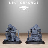 Tabletop Terrain Miniature GrimGuard Chill Squad