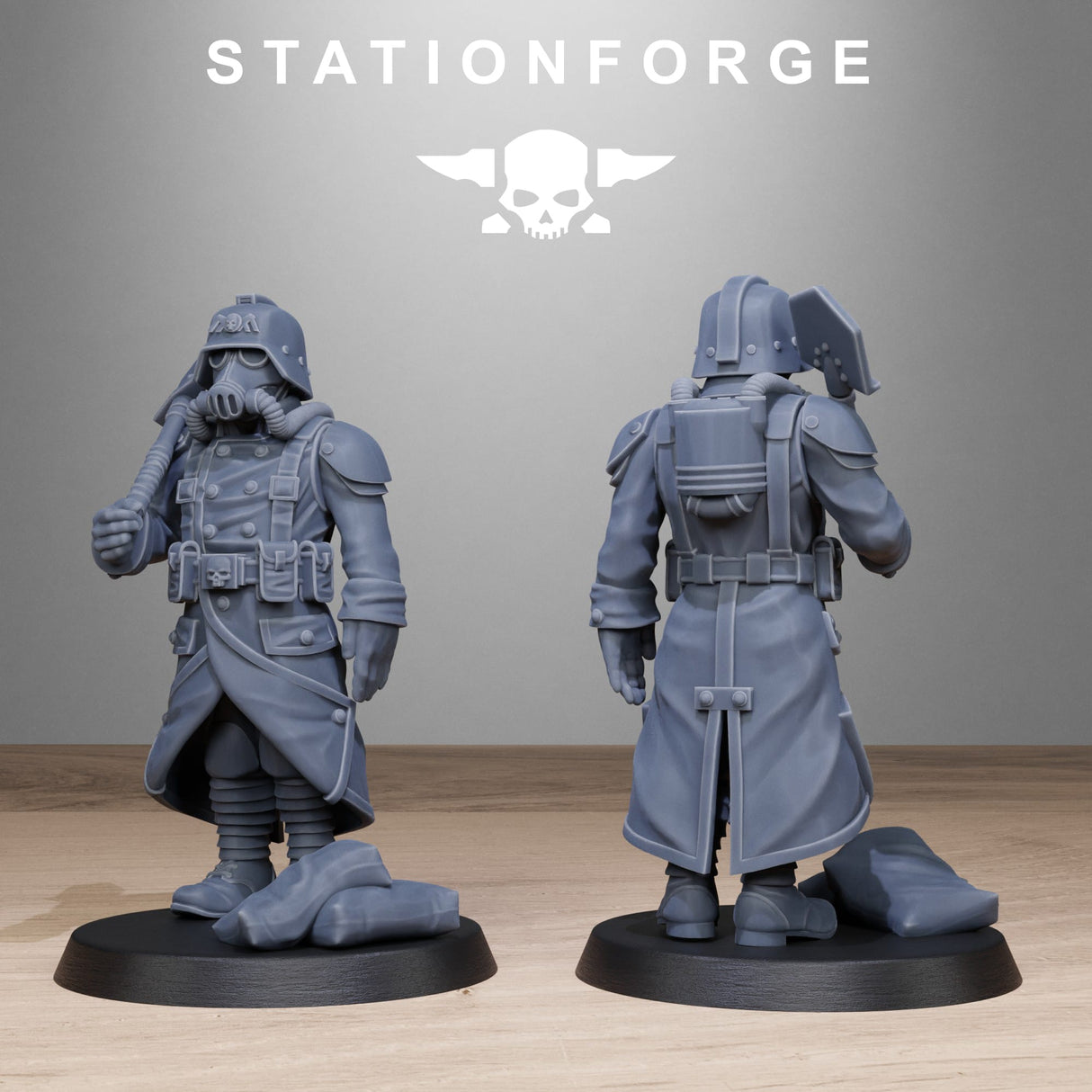 Tabletop Terrain Miniature GrimGuard Chill Squad