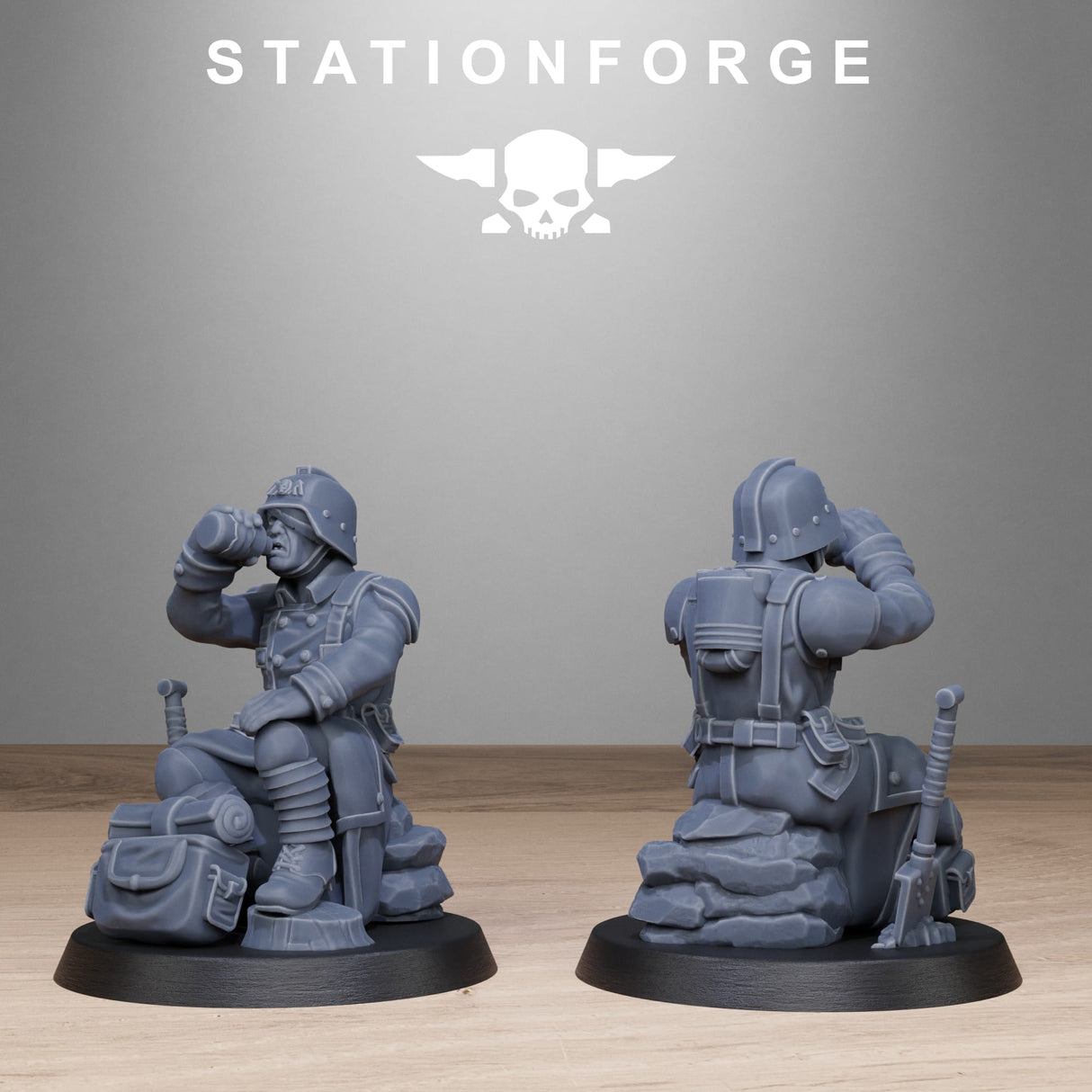 Tabletop Terrain Miniature GrimGuard Chill Squad