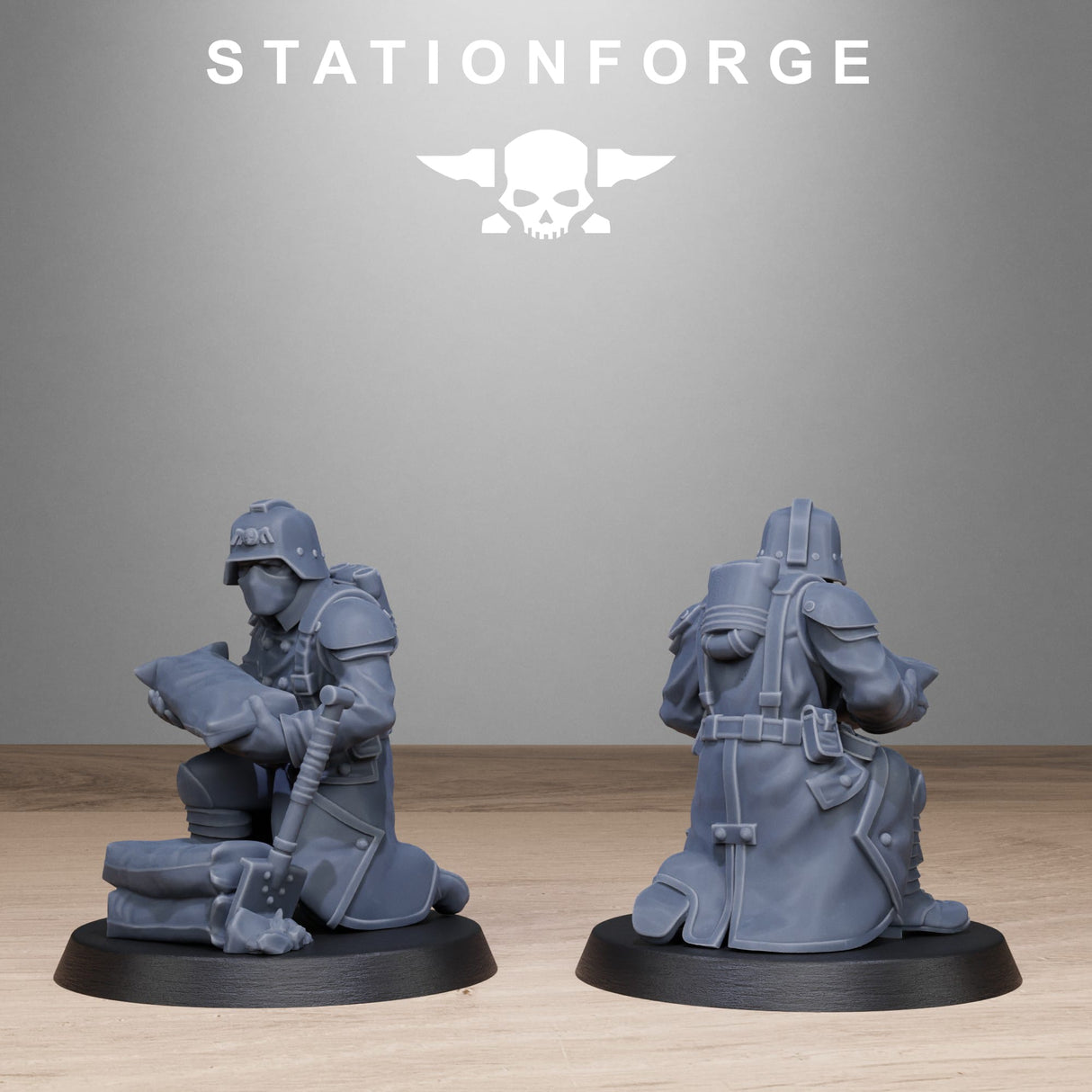 Tabletop Terrain Miniature GrimGuard Chill Squad