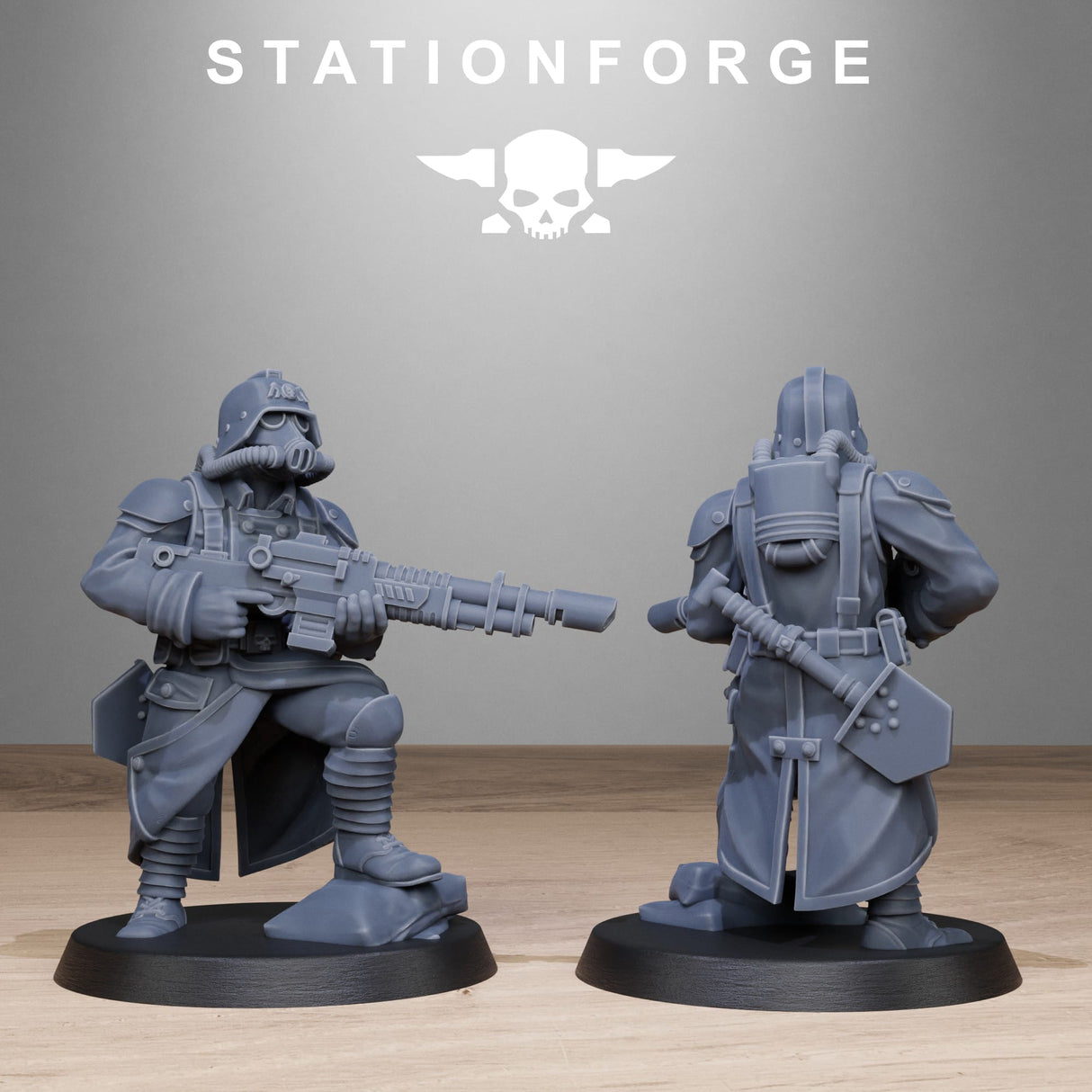 Tabletop Terrain Miniature GrimGuard Chill Squad