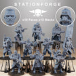 Tabletop Terrain Miniature GrimGuard Combatants