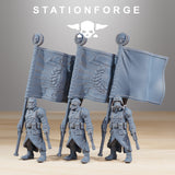 Tabletop Terrain Miniature GrimGuard Combatants