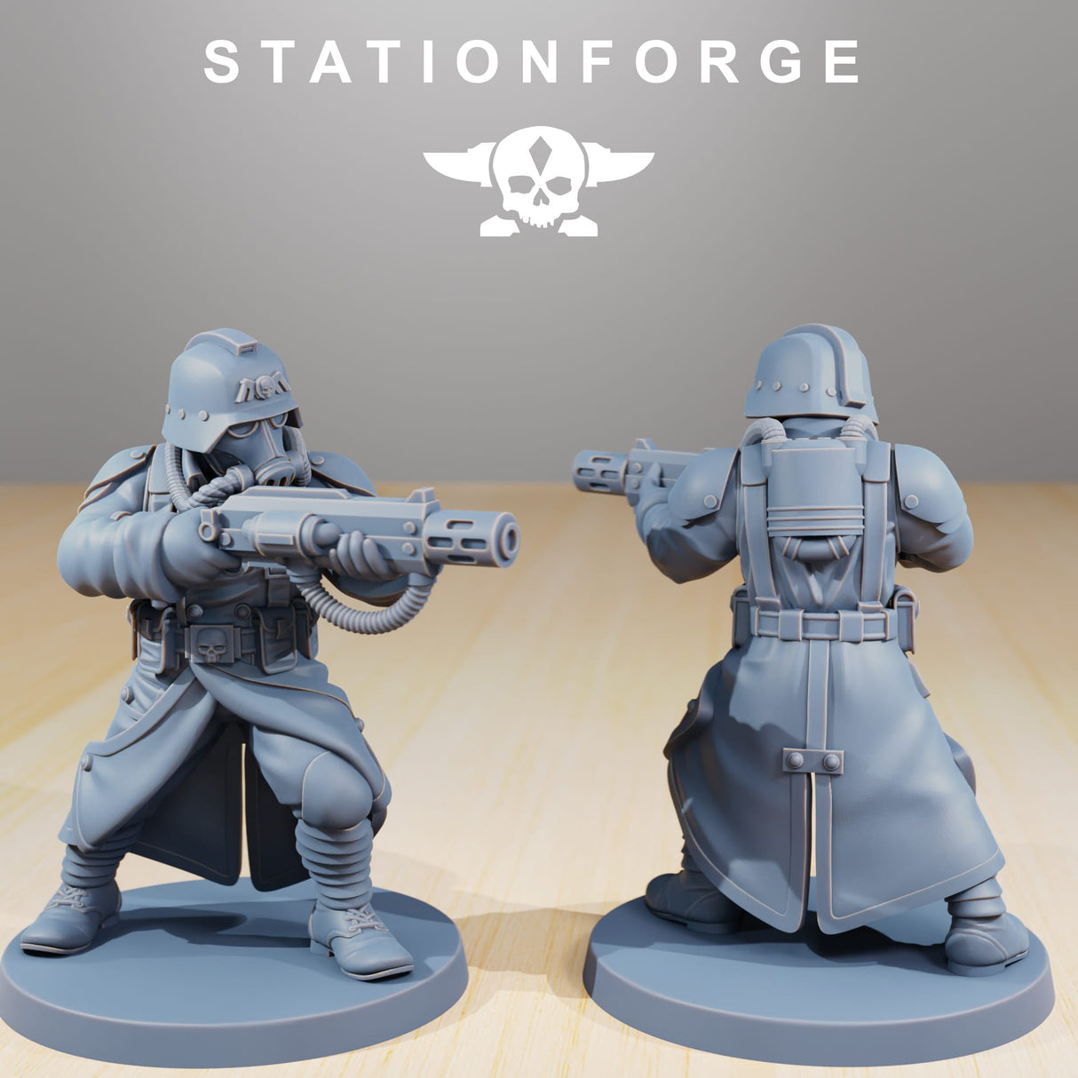 Tabletop Terrain Miniature GrimGuard Command Force