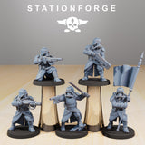 Tabletop Terrain Miniature GrimGuard Command Force