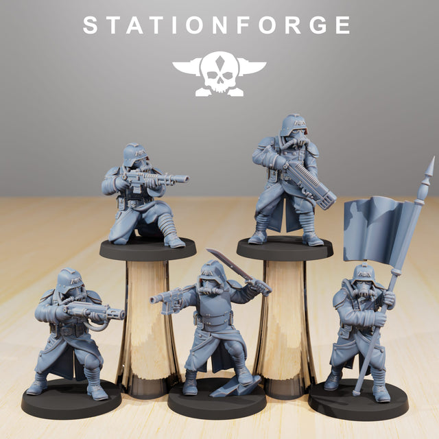 Tabletop Terrain Miniature GrimGuard Command Force