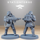 Tabletop Terrain Miniature Grimguard Commandos