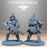 Tabletop Terrain Miniature Grimguard Commandos