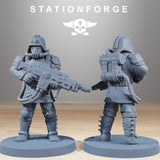 Tabletop Terrain Miniature Grimguard Commandos