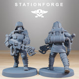 Tabletop Terrain Miniature Grimguard Commandos