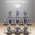 Tabletop Terrain Miniature Grimguard Commandos