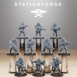 Tabletop Terrain Miniature Grimguard Commandos