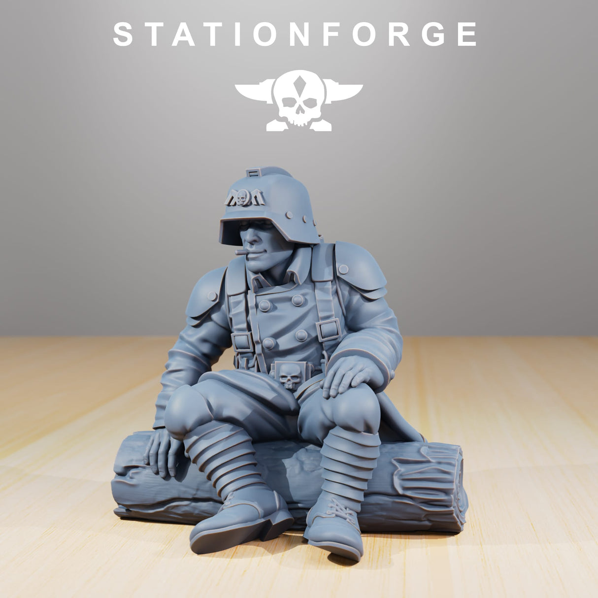 Tabletop Terrain Miniature GrimGuard Comrades