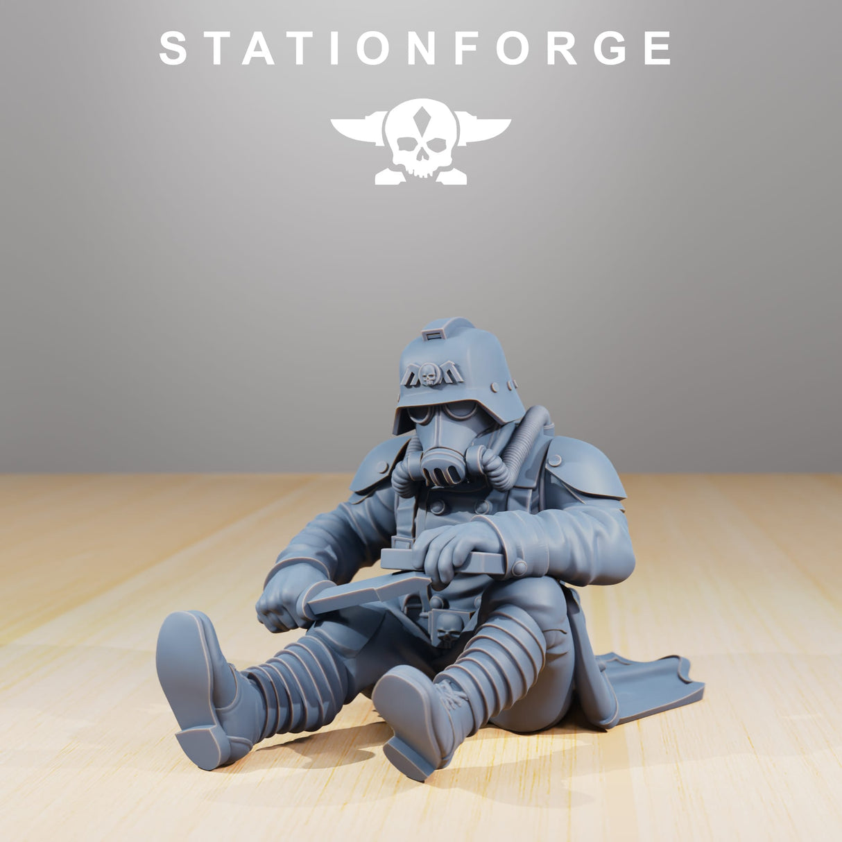Tabletop Terrain Miniature GrimGuard Comrades
