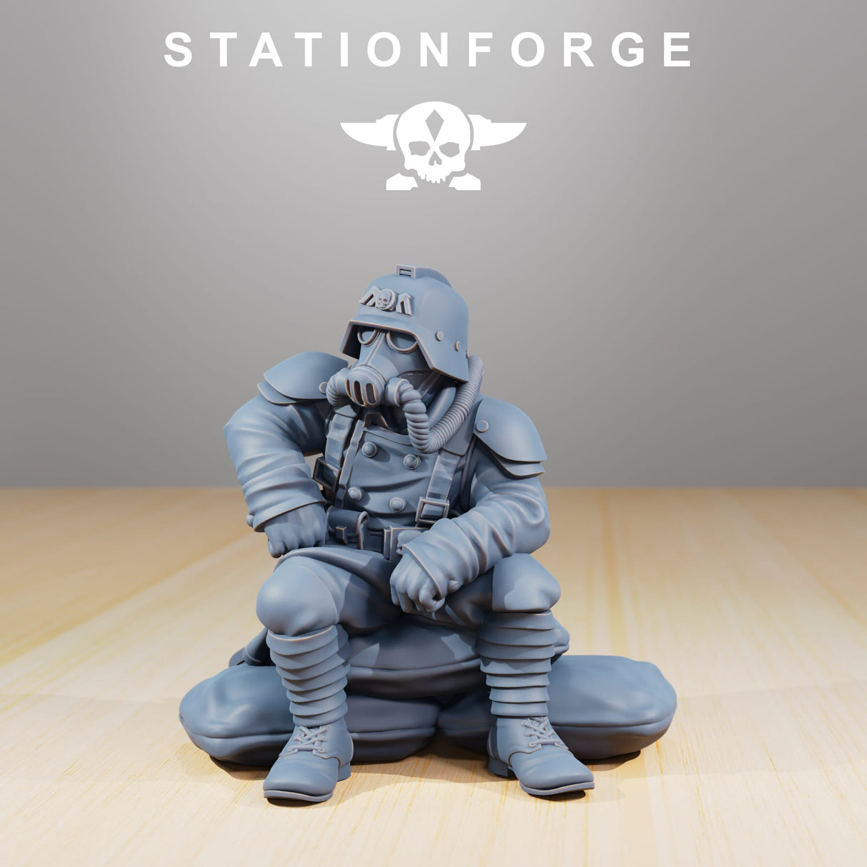 Tabletop Terrain Miniature GrimGuard Comrades