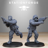 Tabletop Terrain Miniature GrimGuard Counter Terrorists