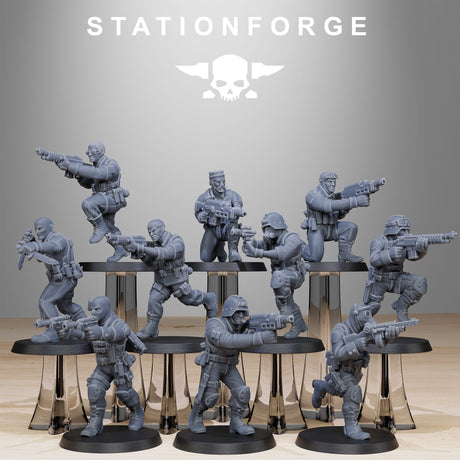 Tabletop Terrain Miniature GrimGuard Counter Terrorists