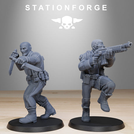 Tabletop Terrain Miniature GrimGuard Counter Terrorists