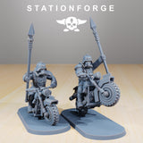 Tabletop Terrain Miniature GrimGuard Death Bikers