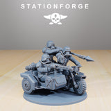 Tabletop Terrain Miniature GrimGuard Death Bikers