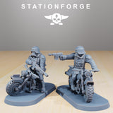 Tabletop Terrain Miniature GrimGuard Death Bikers