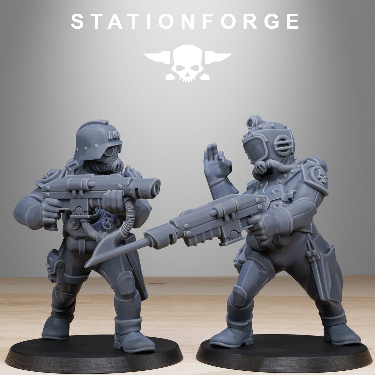Tabletop Terrain Miniature GrimGuard Divers